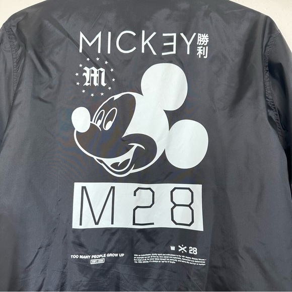 NEFF Disney Mickey Mouse M28 Windbreaker Jacket in Black Size M - Picture 5 of 6